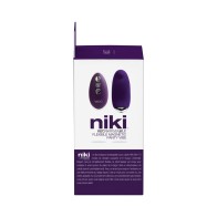 VeDO Niki Vibrador de Panty Recargable Morado Profundo - Placer Discreto