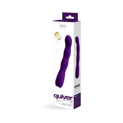 VeDO Quiver Plus Rechargeable G-Spot Vibrator