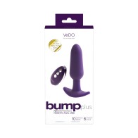 VeDO Bump Plus Remote Control Anal Vibe for Intense Pleasure