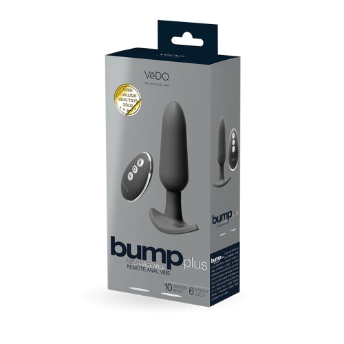 Bump Plus Rechargeable Anal Vibe Black