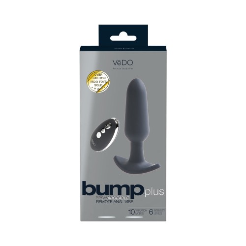 Bump Plus Rechargeable Anal Vibe Black