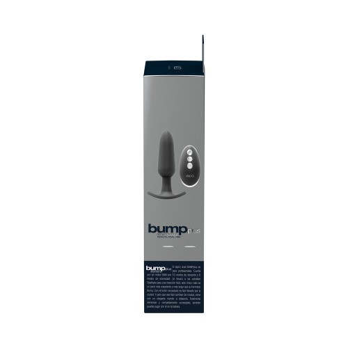 Bump Plus Vibrador Anal Recargable Negro