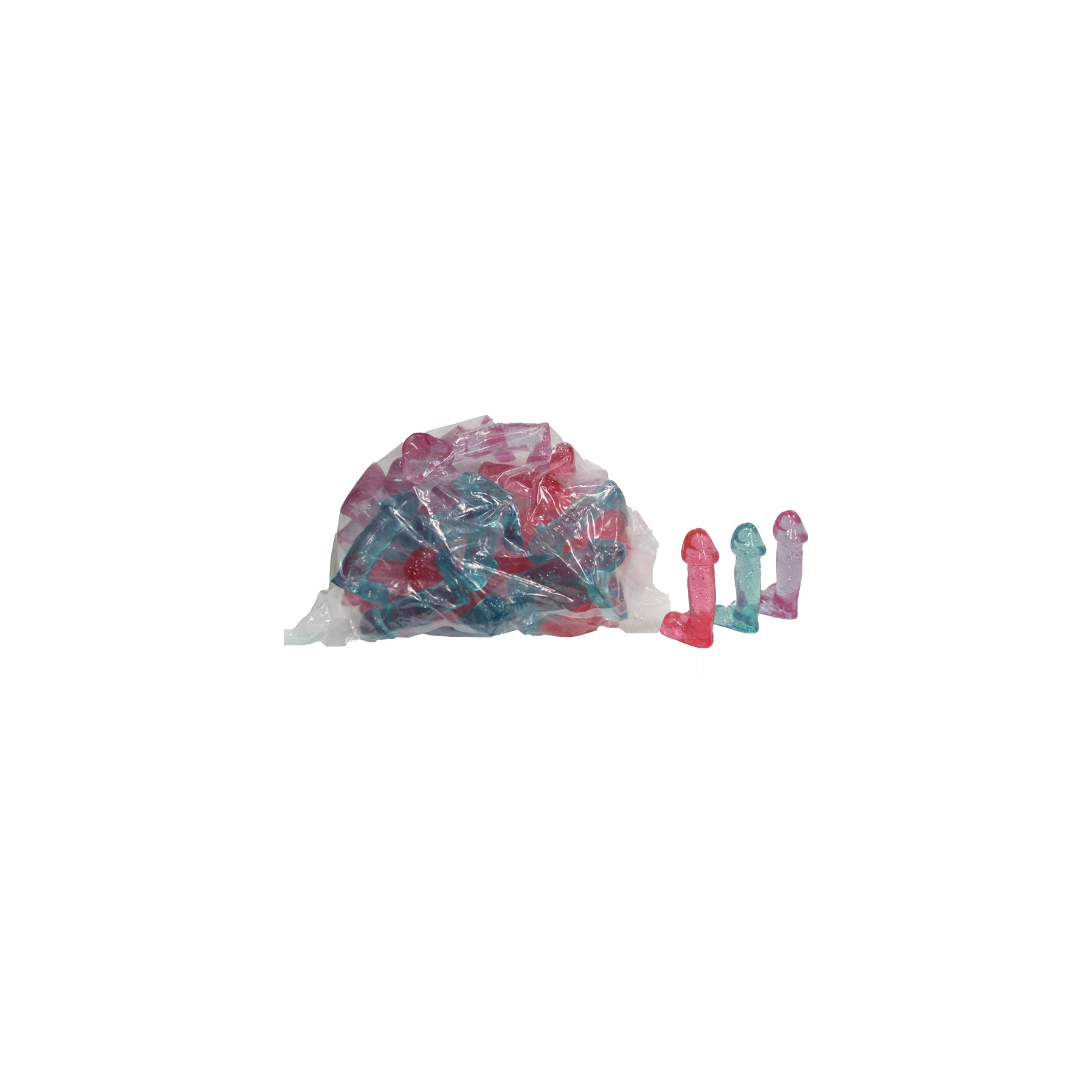 Glitter Cock 30pc Bag Assorted