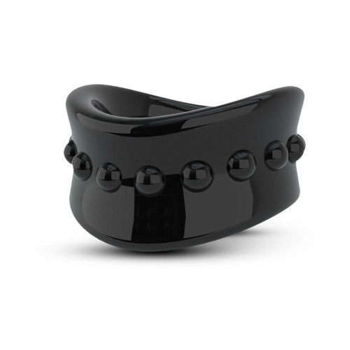 Stay Hard Beef Ball Stretcher Black 1.5 in.