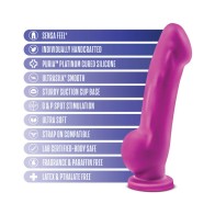 Avant D7 Ergo Dildo de Silicona de Doble Densidad de 7.5 Pulgadas Violeta