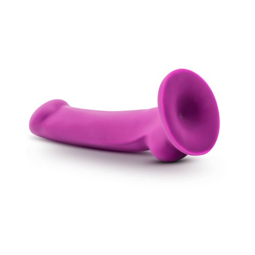 Avant D9 Ergo Mini 7 in. Dual Density Silicone Dildo Violet