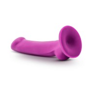 Avant D9 Ergo Mini 7 in. Dual Density Silicone Dildo Violet