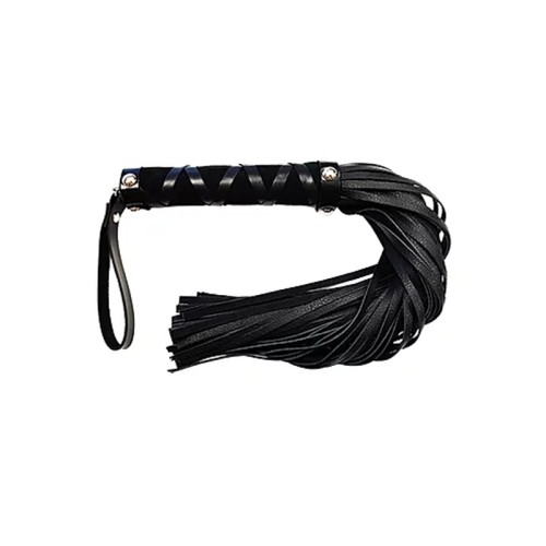 Studded Handle Leather Flogger - 54 cm