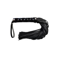 Flogger de Cuero con Mango Estampado - 54 cm