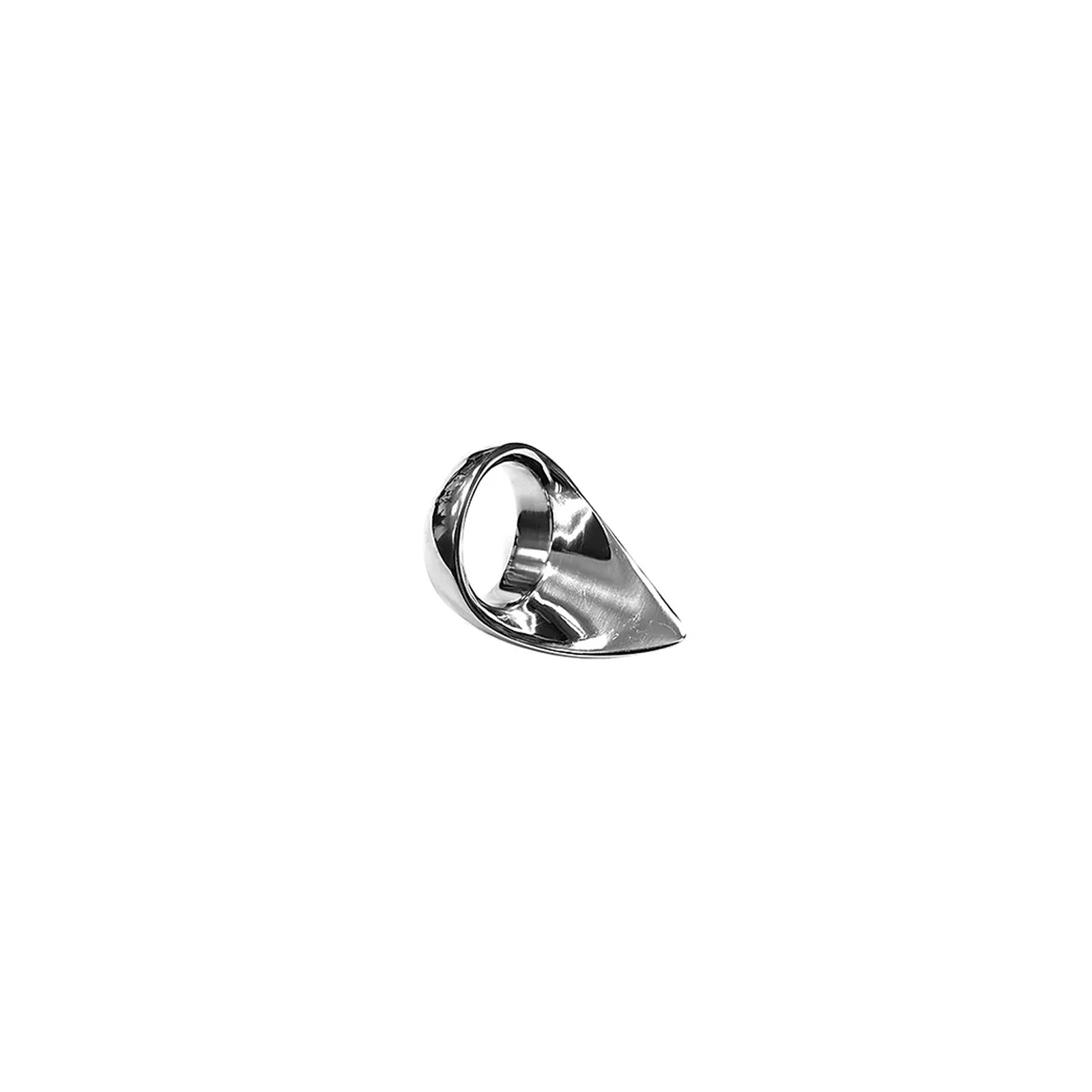 Stainless Steel Tear Drop Cock Ring 45mm