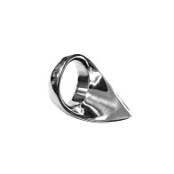 Stainless Steel Tear Drop Cock Ring 45mm