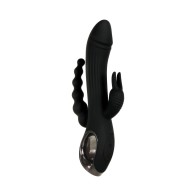 Evolved Trifecta Vibrador de Conejo de Triple Estimulación