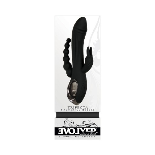 Evolved Trifecta Vibrador de Conejo de Triple Estimulación