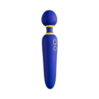 ROMP Flip Rechargeable Wand Massager - Blue