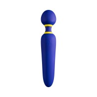 ROMP Flip Rechargeable Wand Massager - Blue