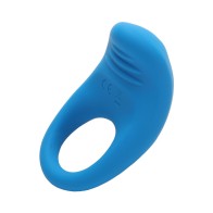 Anillo Vibrador de Pene Recargable ROMP Juke Azul Claro