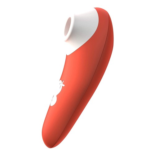 Vibrador Clitoral ROMP Switch de Silicona con Tecnología Pleasure Air Naranja