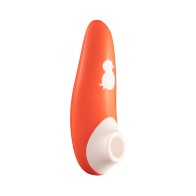 Vibrador Clitoral ROMP Switch de Silicona con Tecnología Pleasure Air Naranja