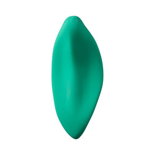 Vibrador de Silicona Recargable ROMP Wave - Menta