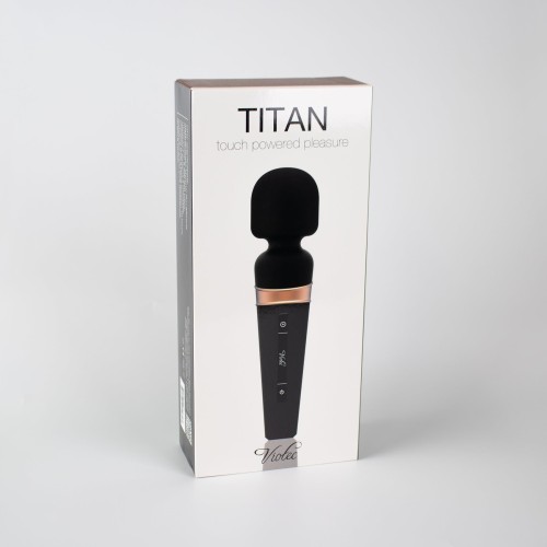 Masajeador Wand Titan con Panel Táctil Negro