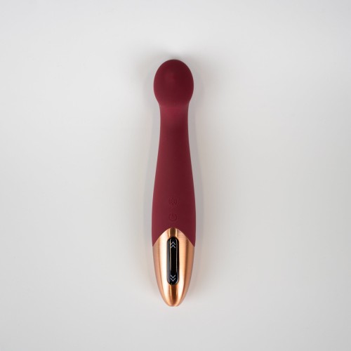 Tethys Touch Panel G-Spot Vibrator Wine Red