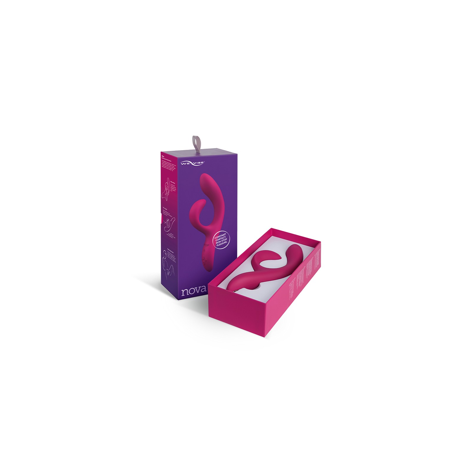 Vibrador Conejo Recargable We-Vibe Nova 2 para Placer Supremo