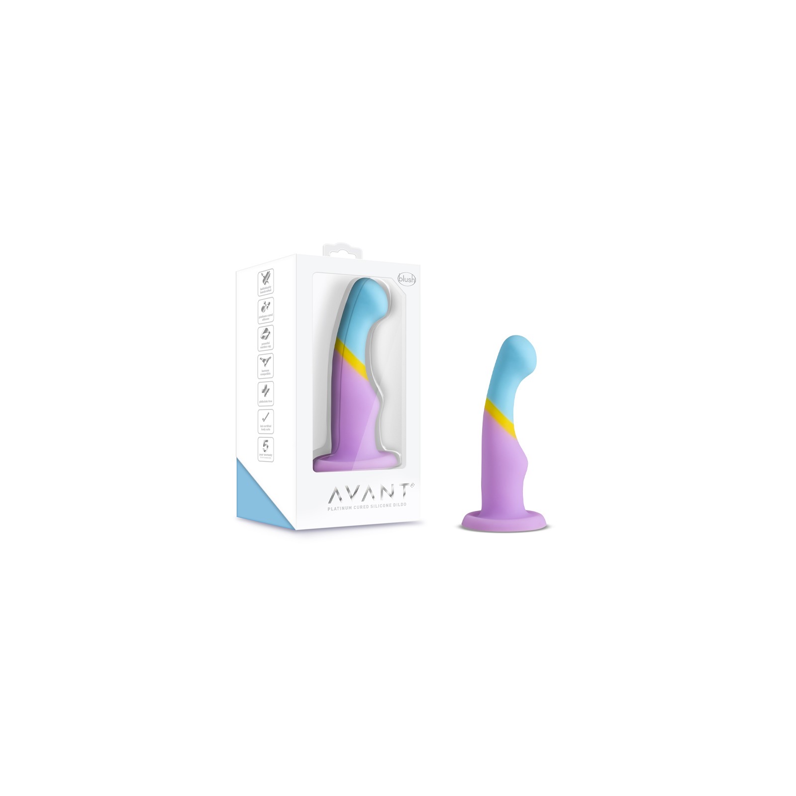 Avant D14 Heart Of Gold Silicone Dildo for Pleasure