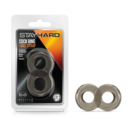 Stay Hard Cockring and Ball Strap for Enhanced Stamina