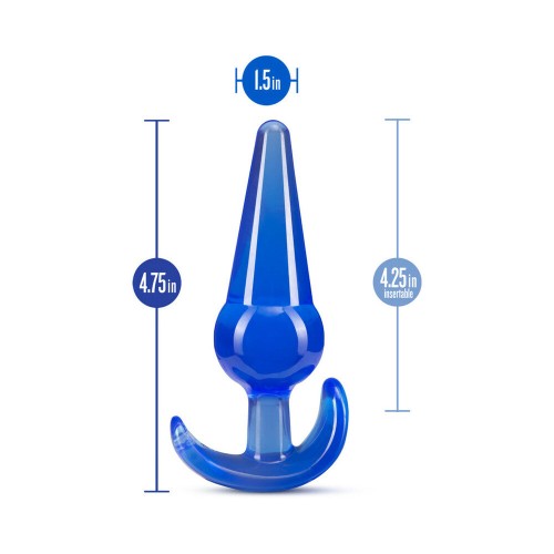 B Yours Large Anal Plug - Blue