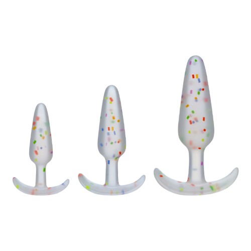 Mood Pride 3-Piece Anal Plug Training Set