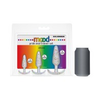 Mood Pride 3-Piece Anal Plug Training Set