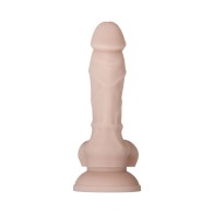 Dildo Poseable de Silicona Real Suave Evolved Beige