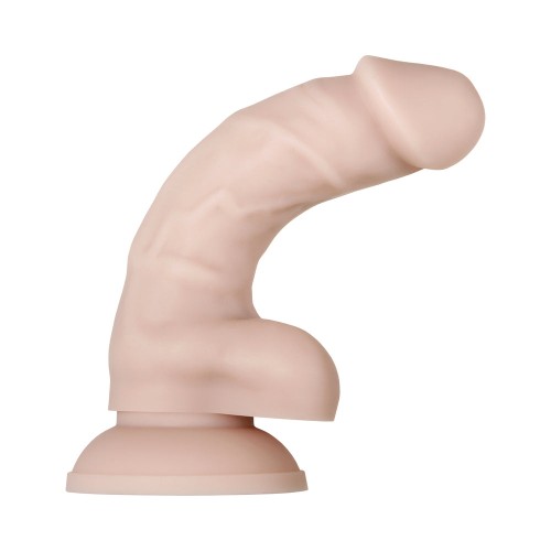 Evolved Real Supple 6" Poseable Dildo in Beige