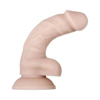 Dildo Poseable de Silicona Real Suave Evolved Beige