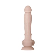 Dildo Realista Silicona Suave Poseable con Succión