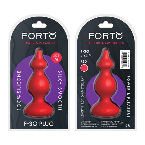 Forto F-30 Pointer Medium Silicone Anal Plug