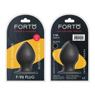 Forto F-98 Cone Silicone Anal Plug - Small Size