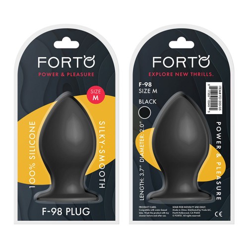 Forto F-98 Cone Silicone Anal Plug