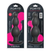 Forto F-52 Plug Anal de Conos de Silicona - Juego Cómodo