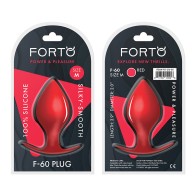 Forto F-60 Spade Silicone Anal Plug for Experienced Pleasure