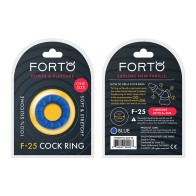 Forto F-25 Silicone Cockring 23mm Blue