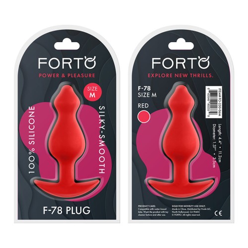 Forto F-78 Medium Silicone Plug