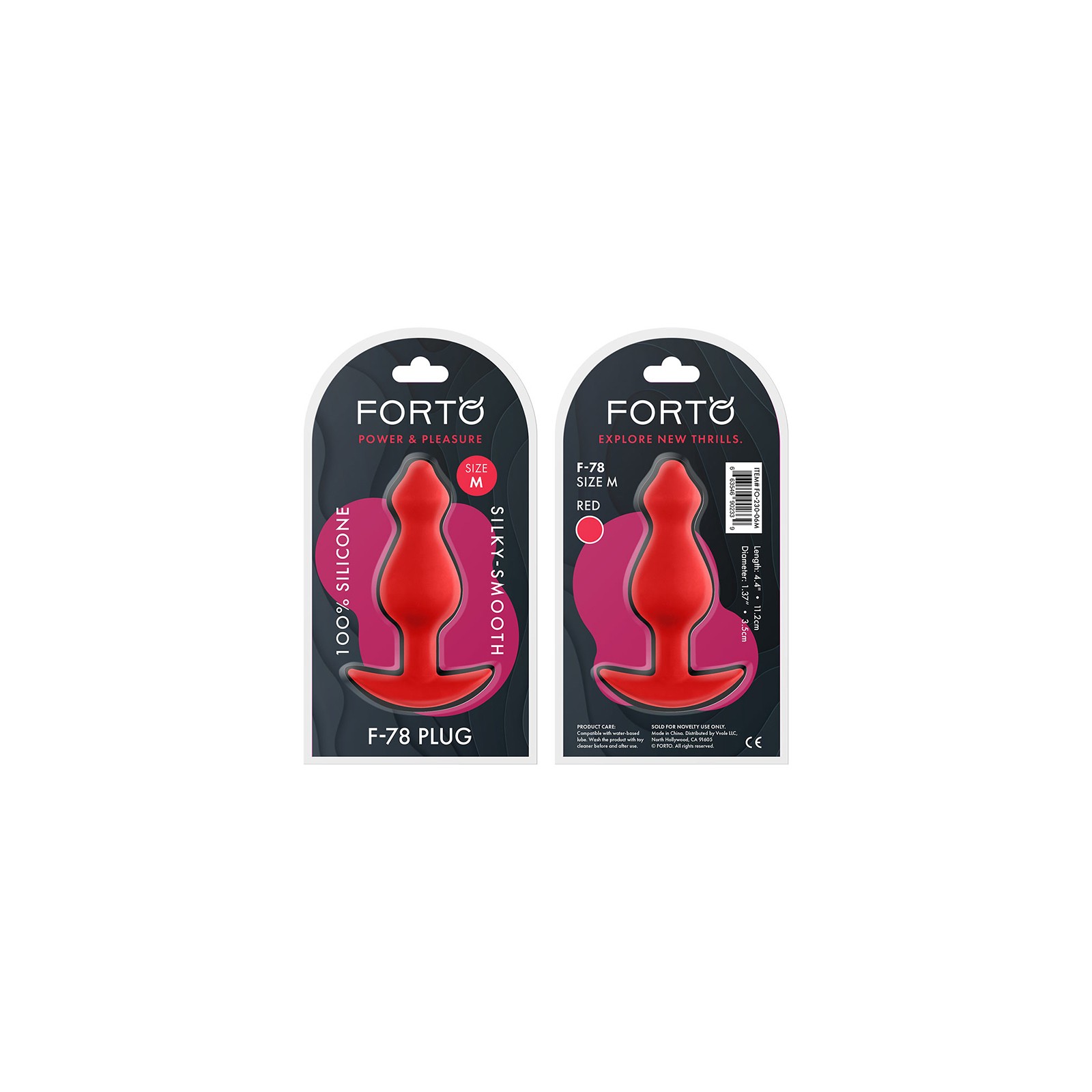 Forto F-78 Medium Silicone Plug