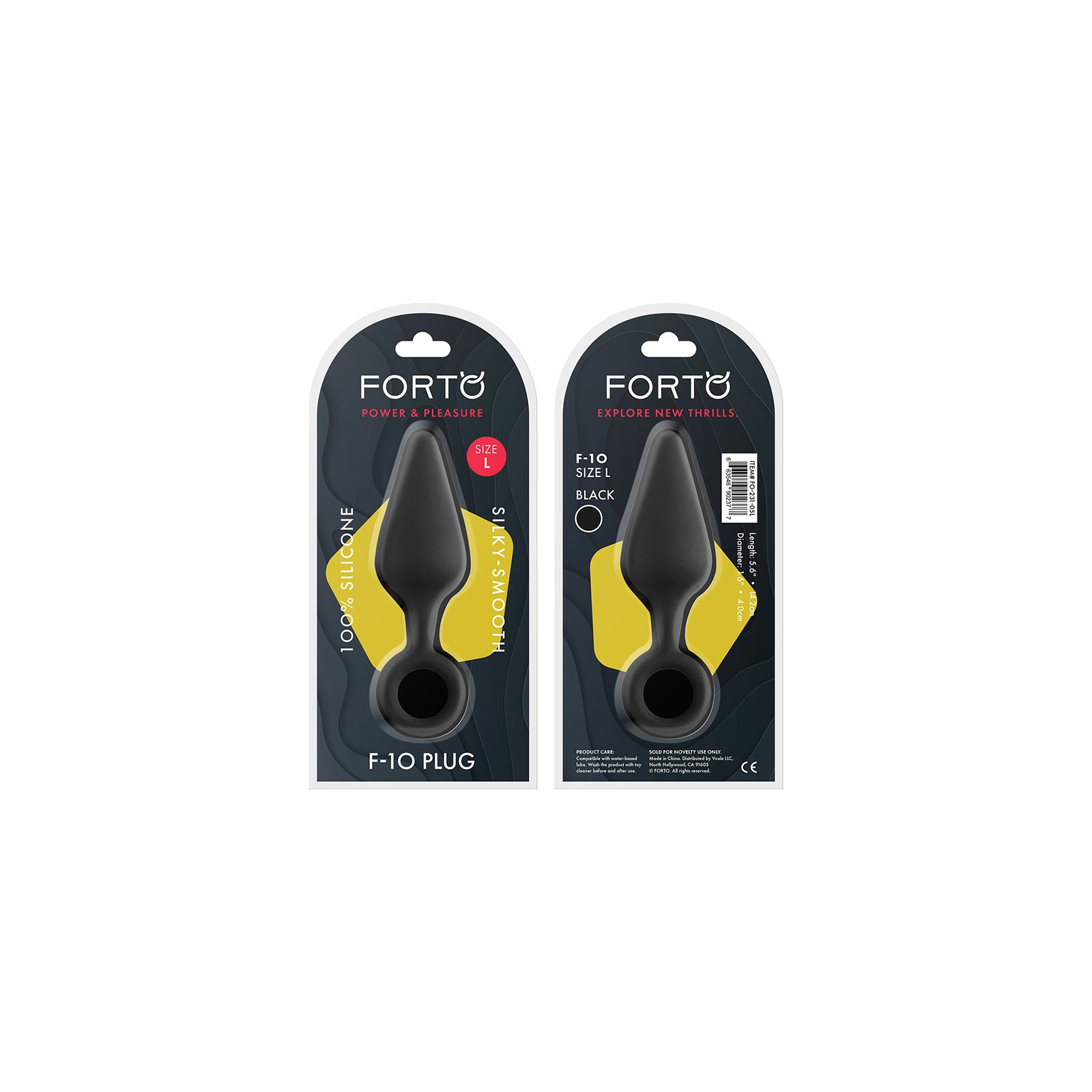 Forto F-10 Silicone Anal Plug