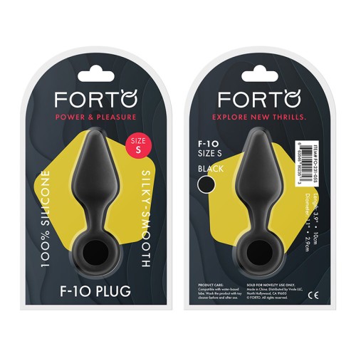 Forto F-10 Silicone Anal Plug for Ultimate Comfort