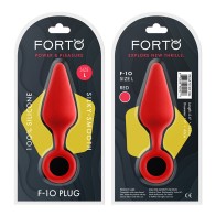 Forto F-10 Large Silicone Anal Plug for Comfortable Use