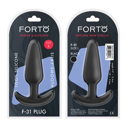 Forto F-31 Large Silicone Anal Plug