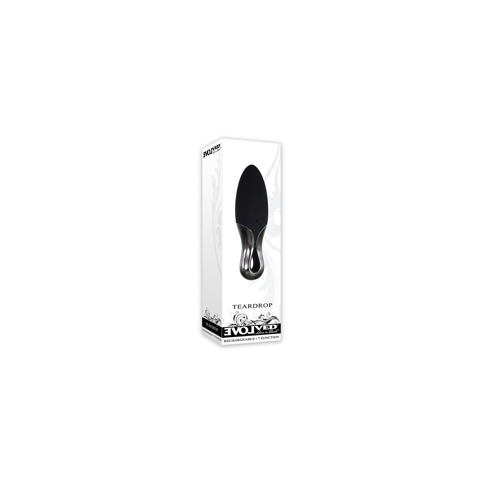 Mini Vibrador de Silicona Recargable Evolved Teardrop