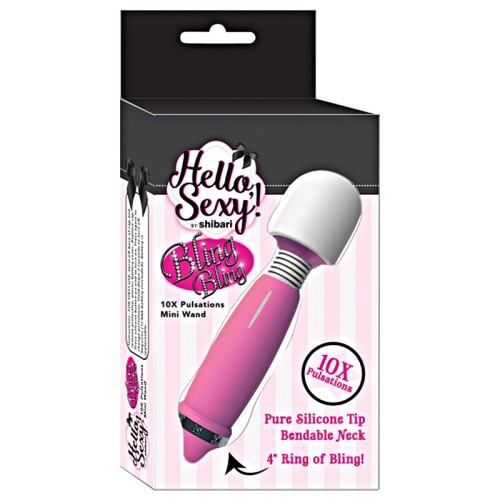 Mini Varita Bling Recargable Hello Sexy 10X