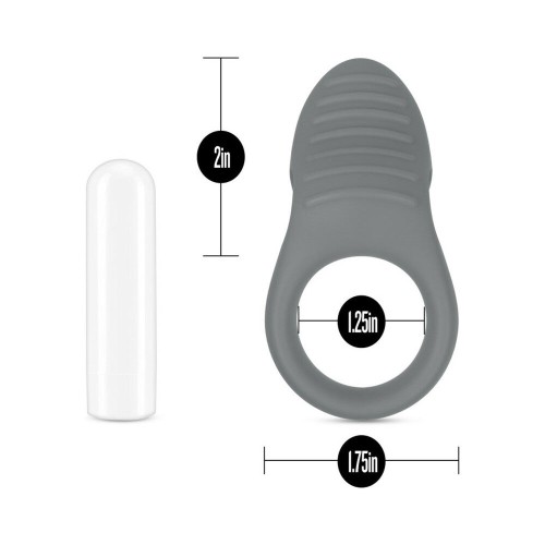 Anillo Vibrador de Silicona Recargable Noje C1